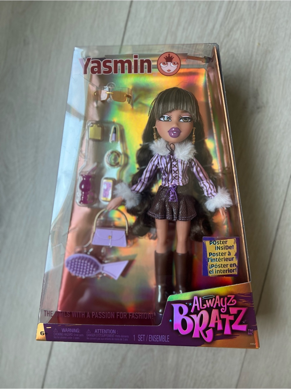 Yasmin Always Fashion Doll (Yasmin) in Purple Outfit